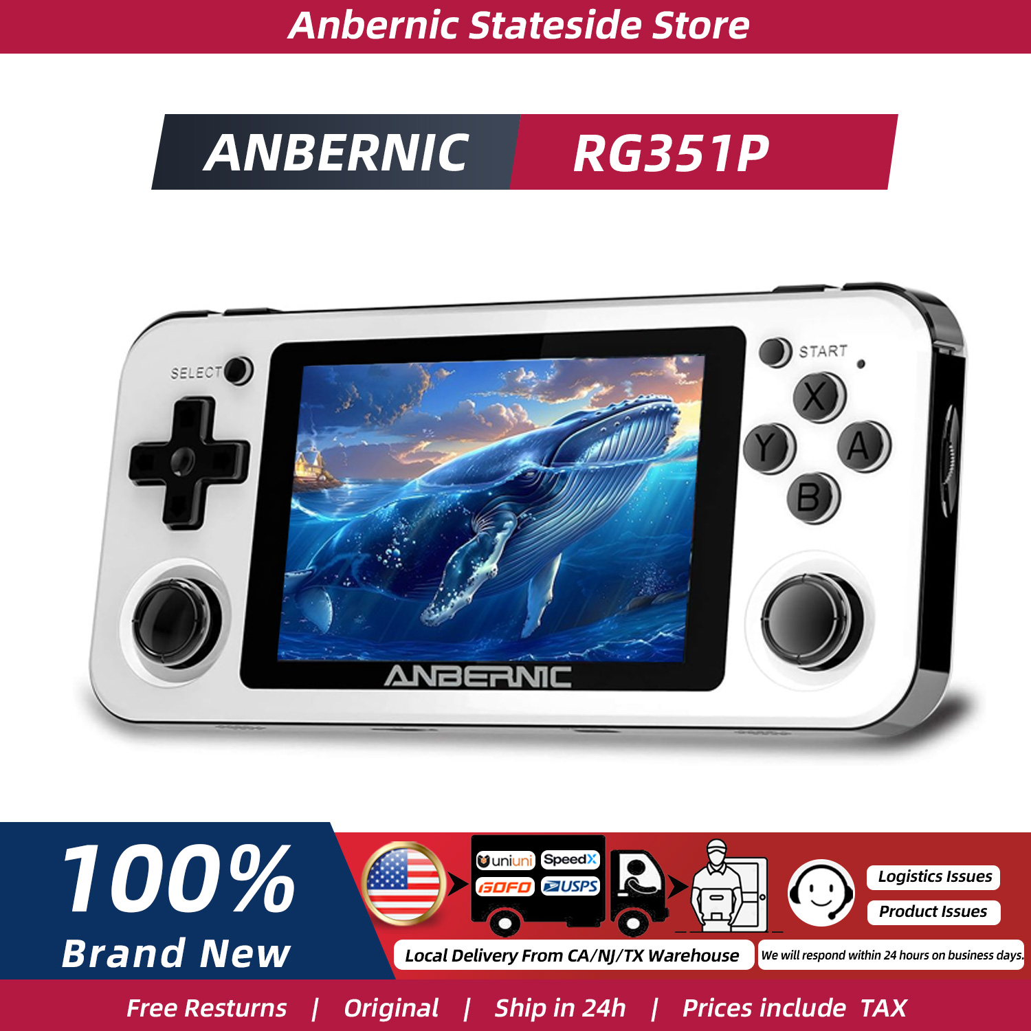 Gaming Console Ayaneo - Console de jogos retrô portátil ANBERNIC