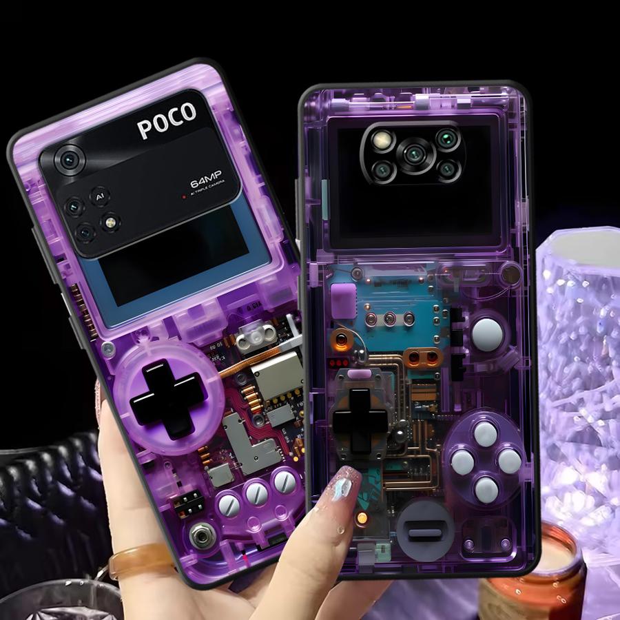 Gaming Console Logo - Capa para xiaomi poco x3 x4