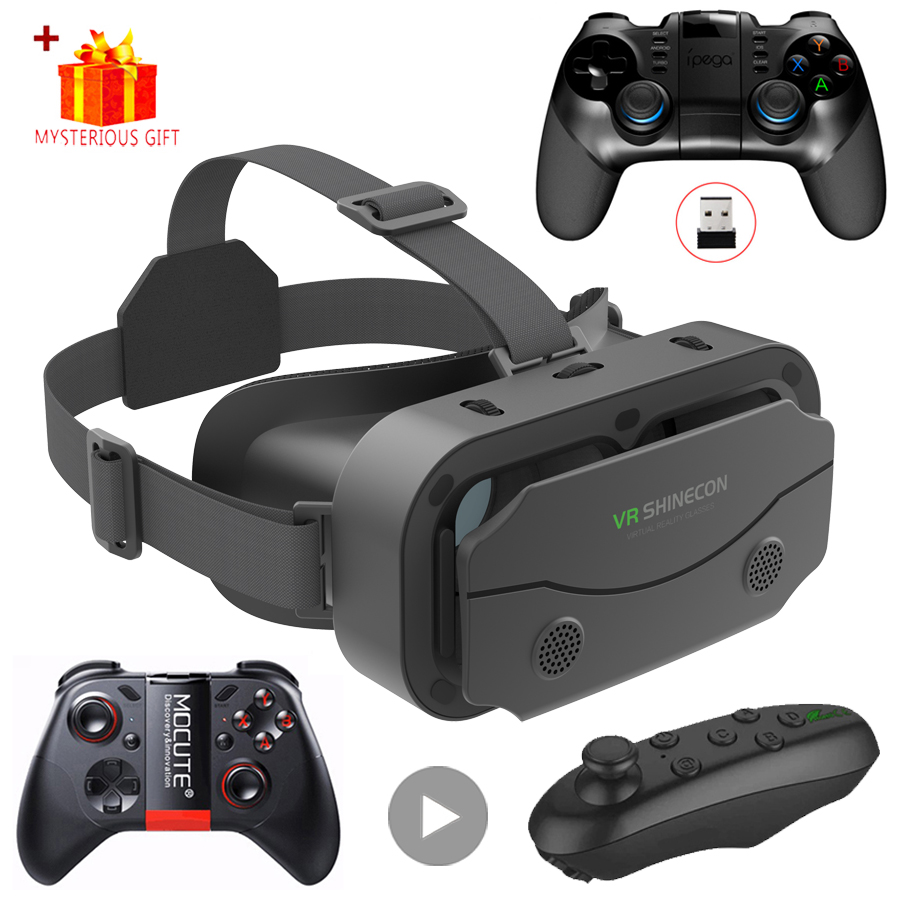 Gaming Console Vr - Óculos vr 3d realidade virtual fone