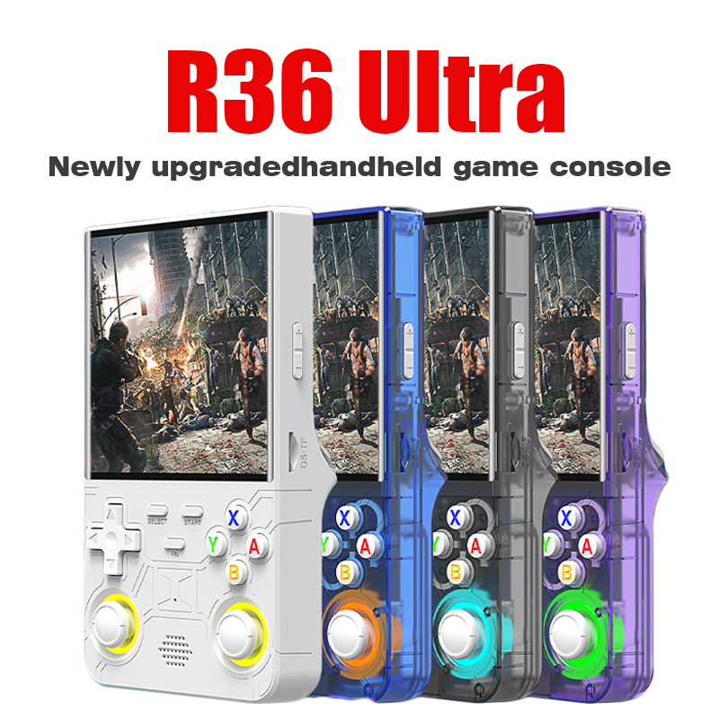 Gaming Console R36 - Novo Console de Jogos Portátil Ultra