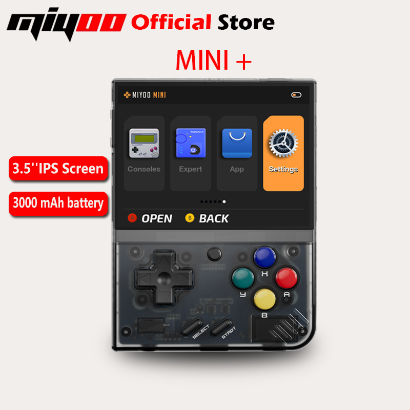 Gaming Console Types - Miyoo mini plus portátil retro console