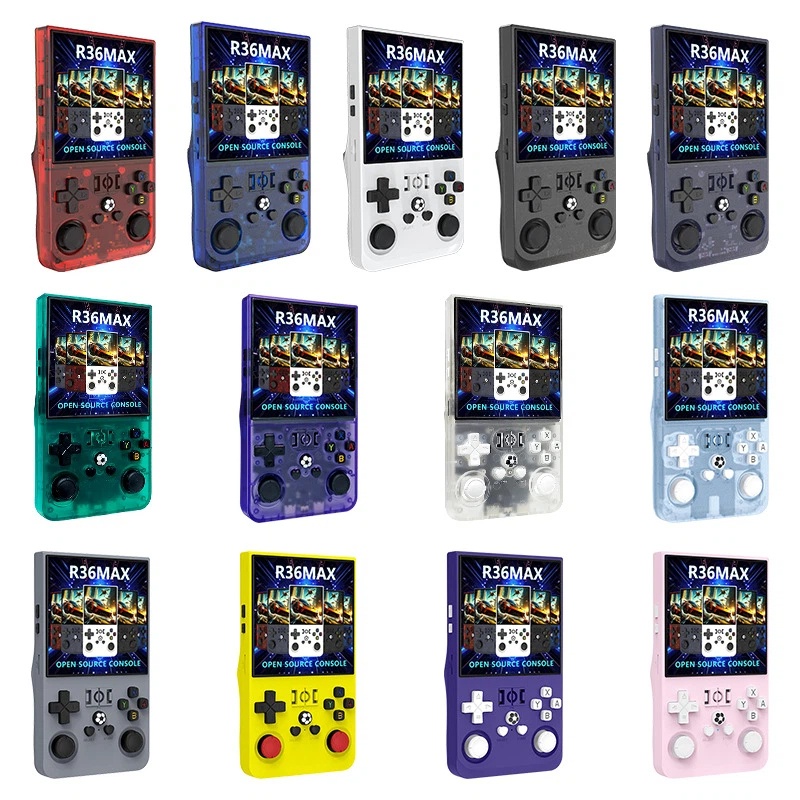 Gaming Console R36 - Consoles de Jogos Portáteis R36 Max,