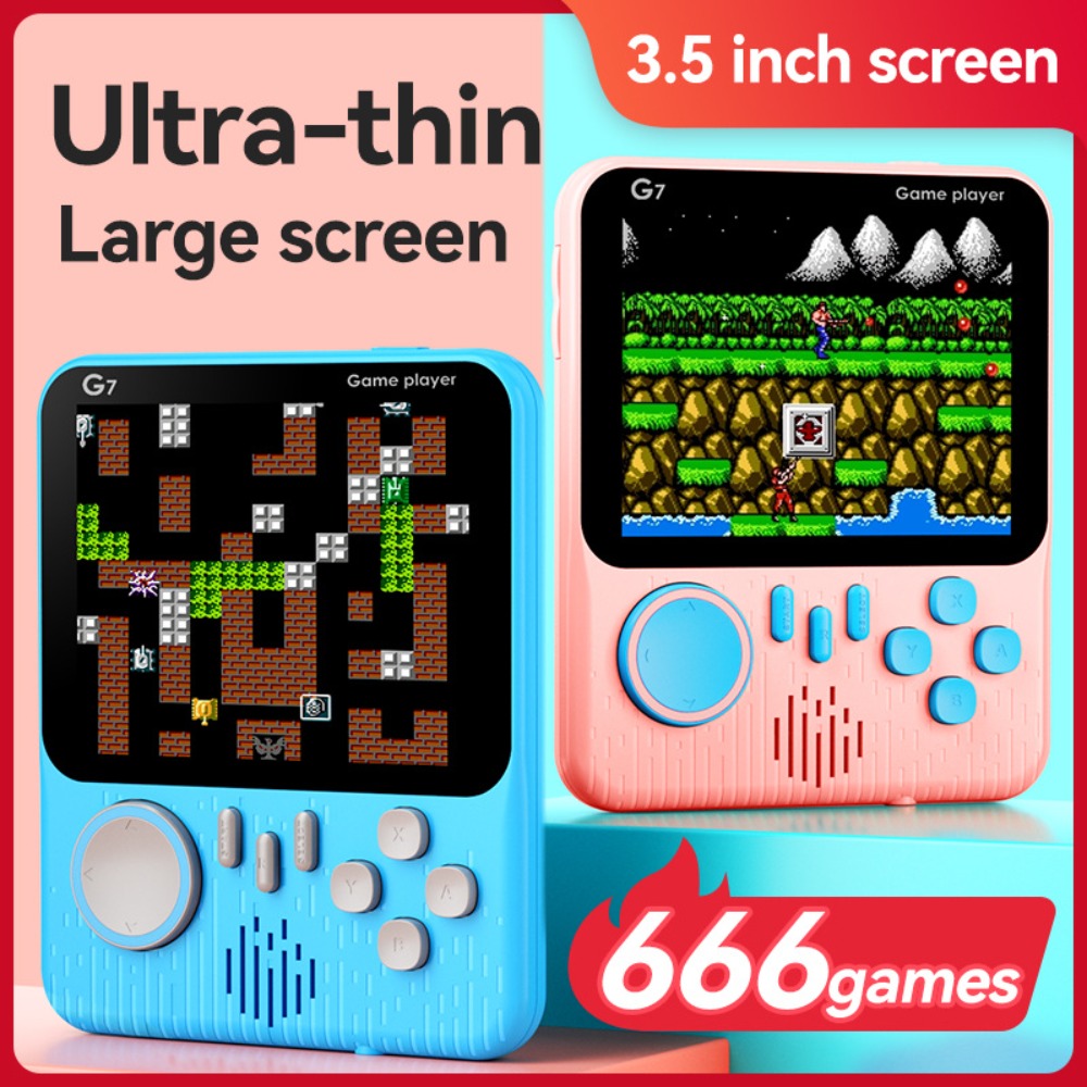 Gaming Console Types - Console de Jogo Portátil Retro G7,