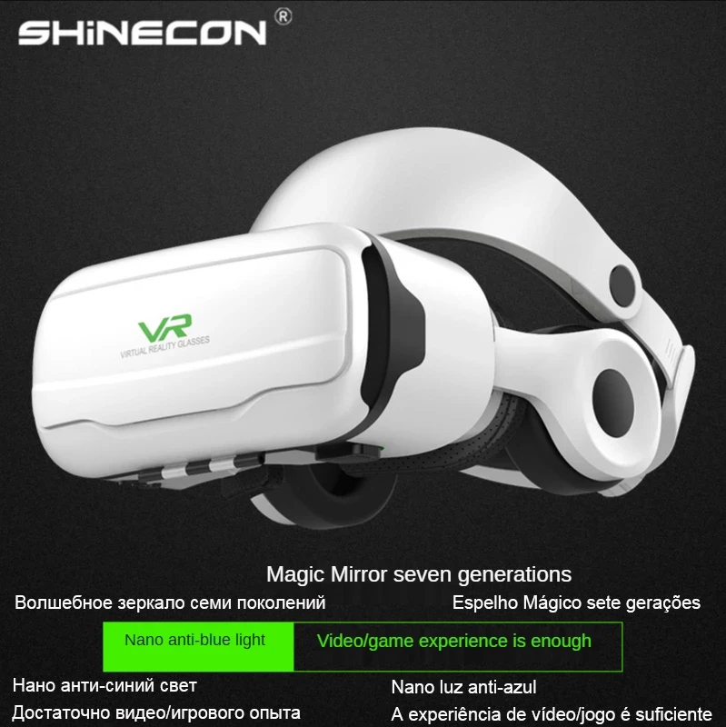 Óculos vr realidade virtual 3d - Gaming Console Vr avaliação e preço