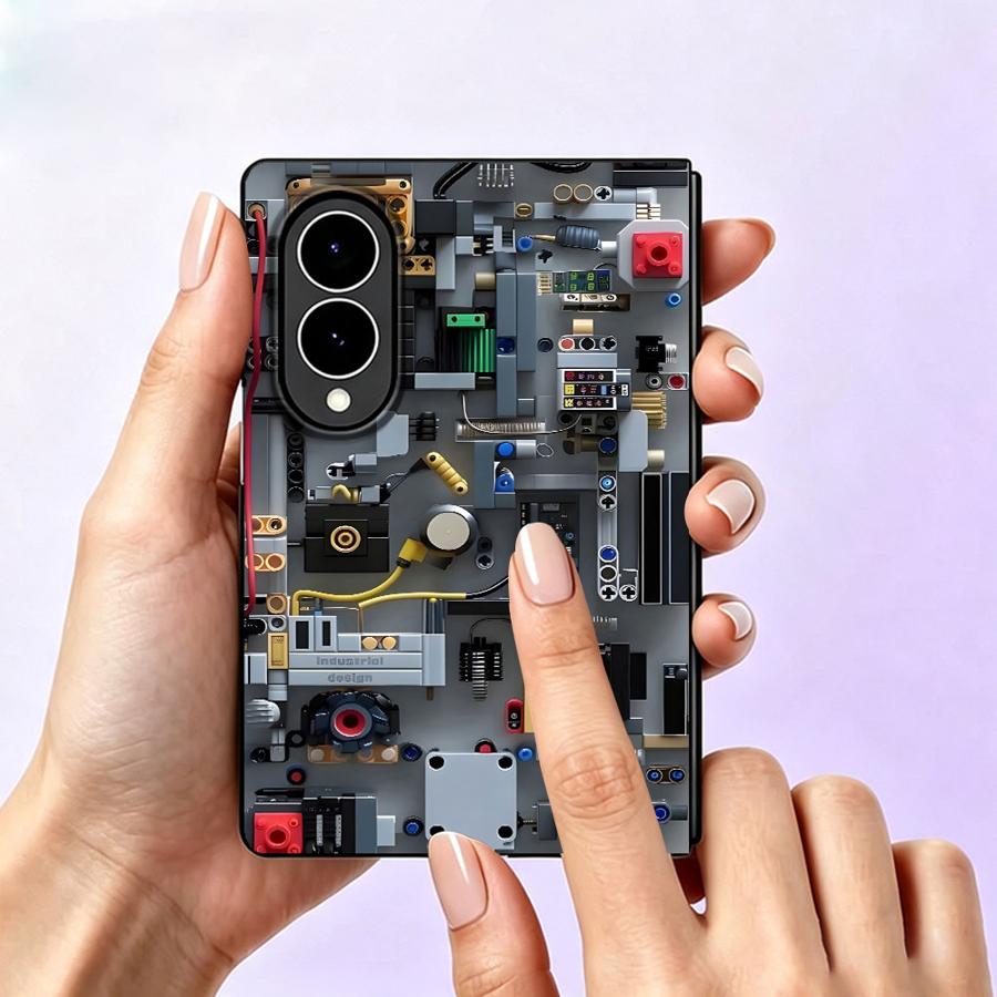 Capa de Luxo Roxa para Celular - Gaming Console Logo avaliação e preço