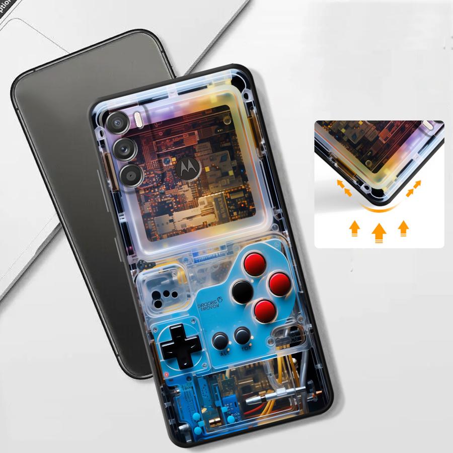 Capa retrô para console de jog - Gaming Console Logo avaliação e preço