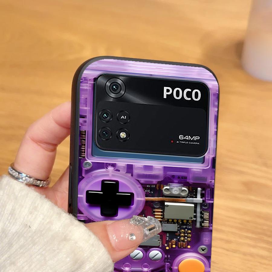 Capa para xiaomi poco x3 x4 x5 - Gaming Console Logo avaliação e preço