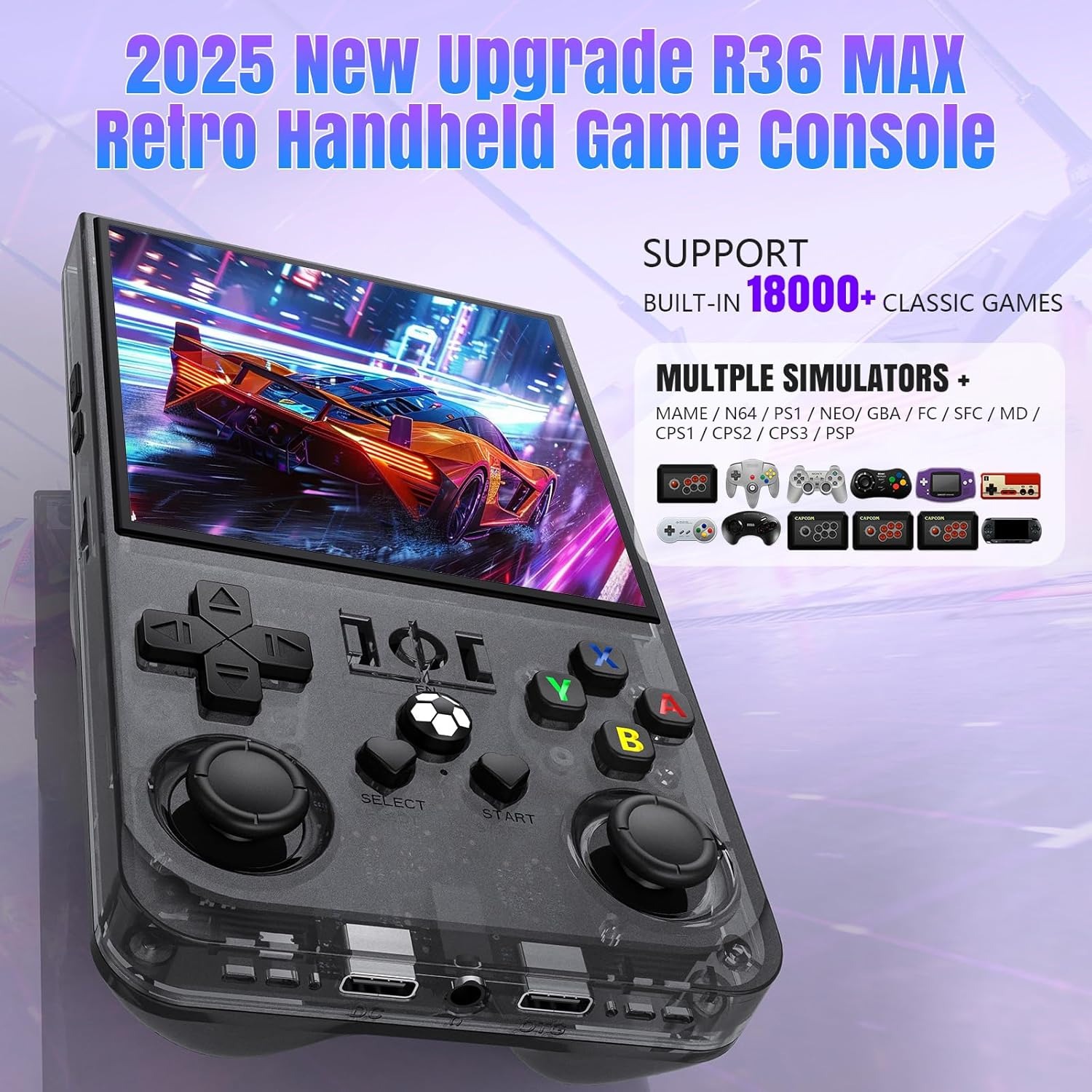 Console de Jogos Retro FLLBW R - Gaming Console R36 avaliação e preço