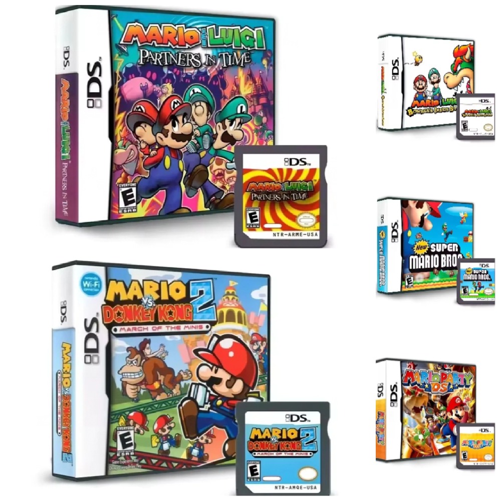 Cartucho de jogo ds divertido  - Gaming Console Portable avaliação e preço