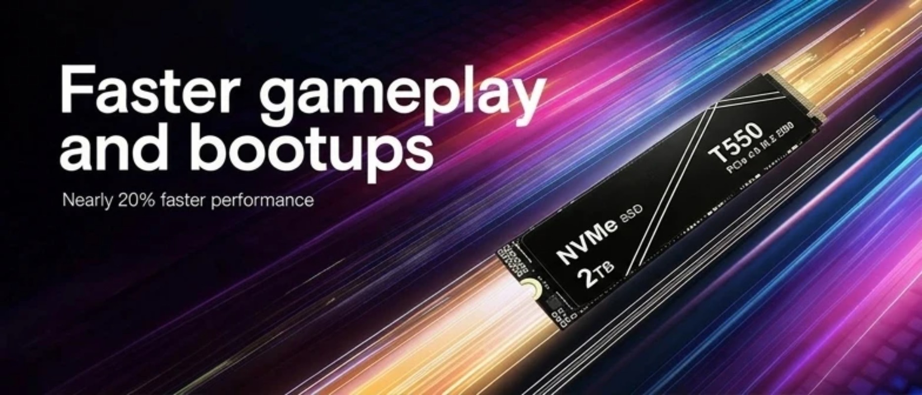 Novo SSD Portátil T550 de Gran - Gaming Console In 2026 avaliação e preço