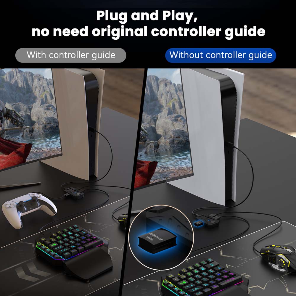Combo de Teclado e Mouse para  - Gaming Console Types avaliação e preço