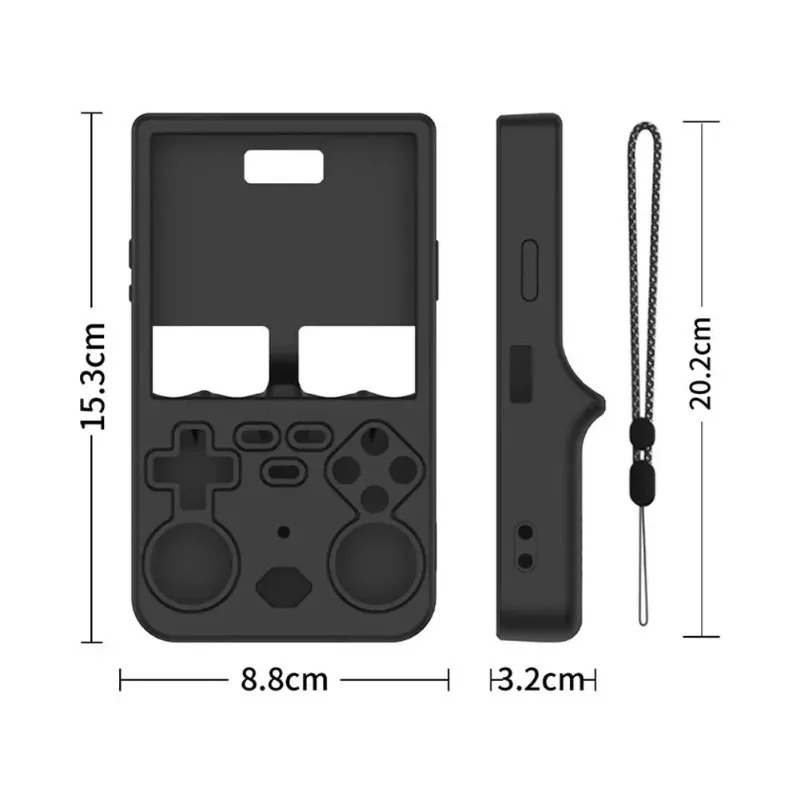 Capa protetora de silicone par - Gaming Console R36 avaliação e preço