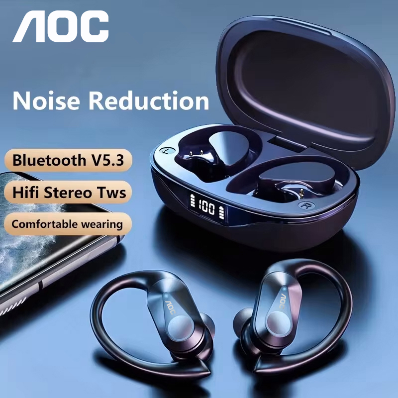 Fone de Ouvido Esportivo AOC S - Gaming Console Case avaliação e preço