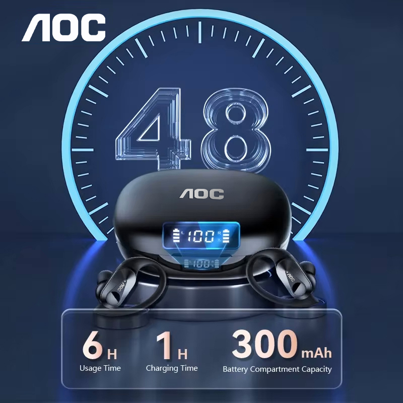 Fone de Ouvido Esportivo AOC S - Gaming Console Case avaliação e preço