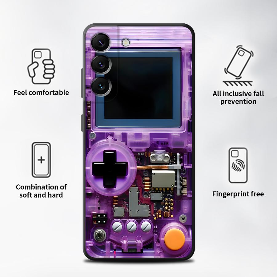 Capa Protetora Roxa para Celul - Gaming Console Case avaliação e preço