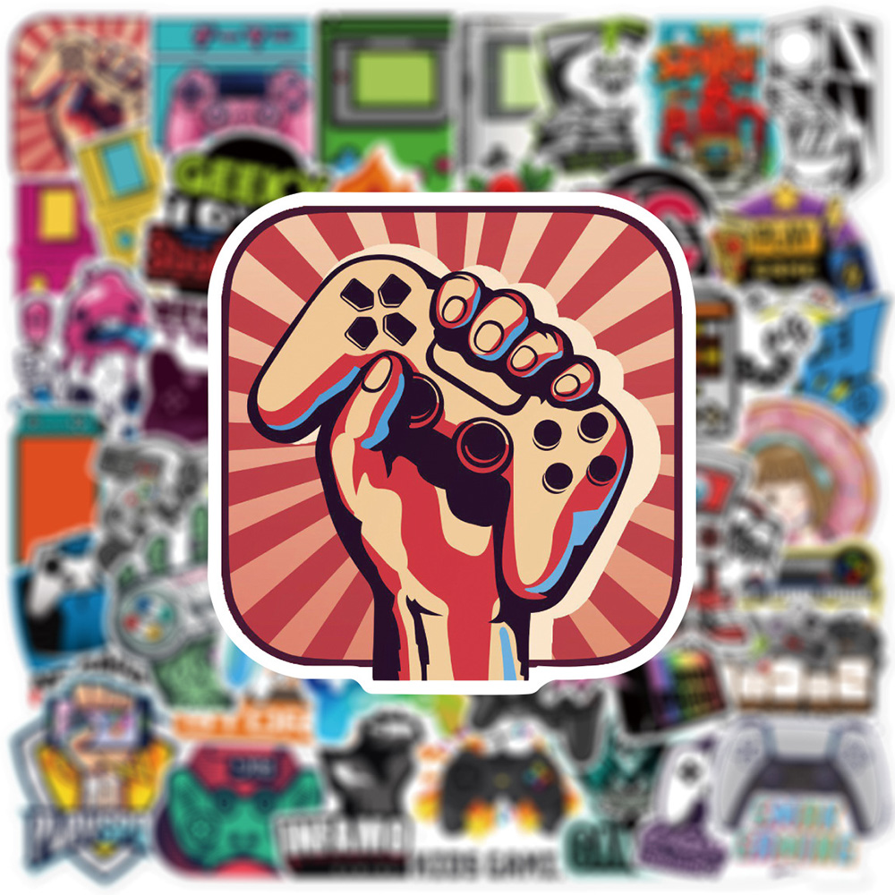 10/30/50pcs Adesivos Retro Nos - Gaming Console Car avaliação e preço