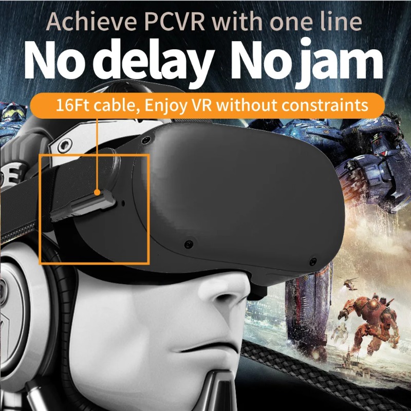 Cabo de óculos de realidade vi - Gaming Console Vr avaliação e preço