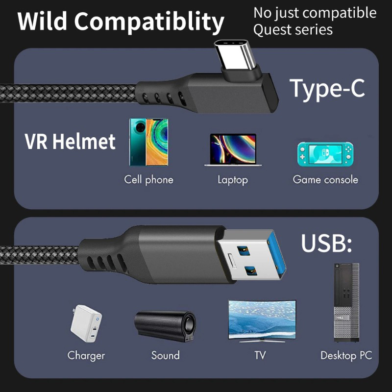 Cabo de óculos de realidade vi - Gaming Console Vr avaliação e preço