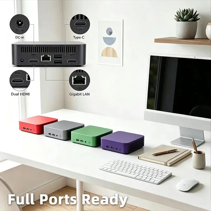 Novo Mini PC Poderoso Intel Co - Gaming Console In 2026 avaliação e preço