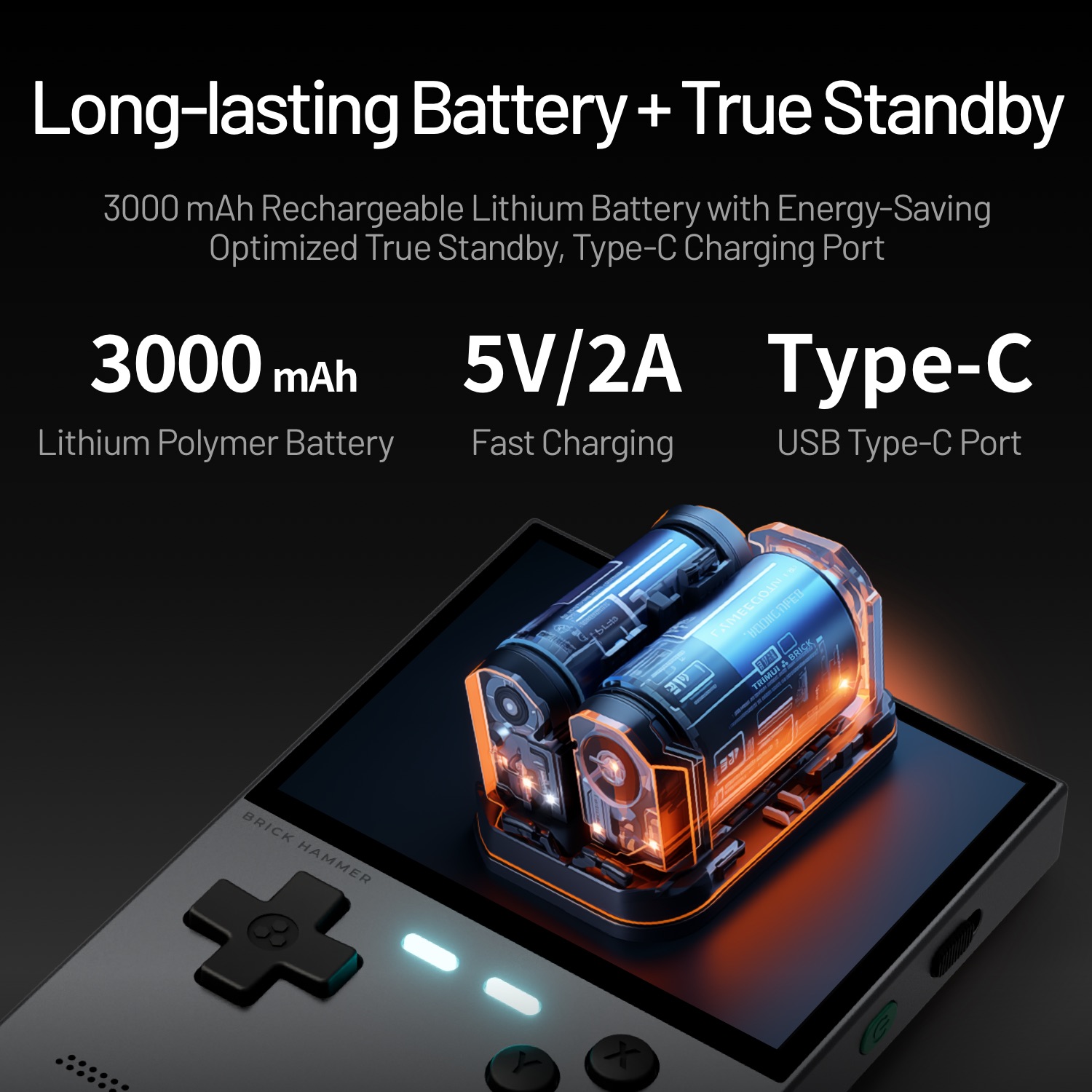 Trimui tijolo martelo retro ha - Gaming Console For Phone avaliação e preço
