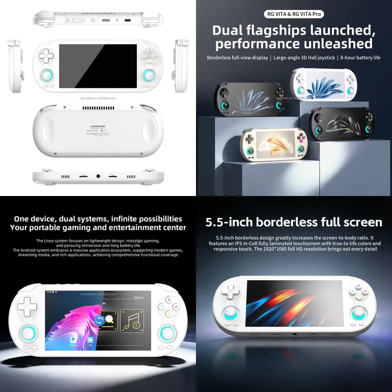 【CHIMU HOME】 Console de jogos  - Gaming Console Portable avaliação e preço