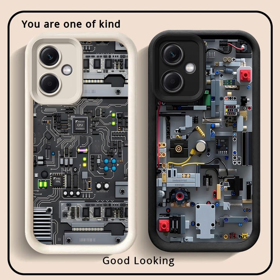 Capa de Telefone com Padrão de - Gaming Console Logo avaliação e preço