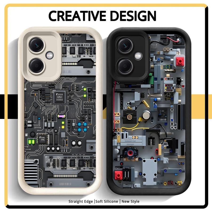 Capa de Telefone com Padrão de - Gaming Console Logo avaliação e preço