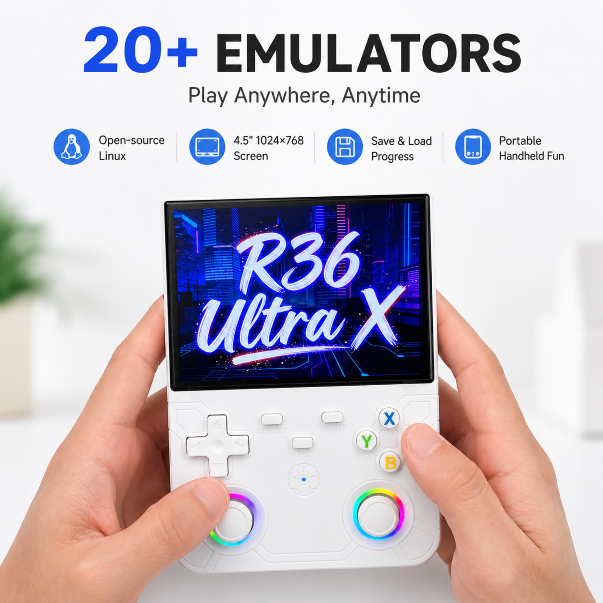 Console de Jogo Portátil Retro - Gaming Console R36 avaliação e preço