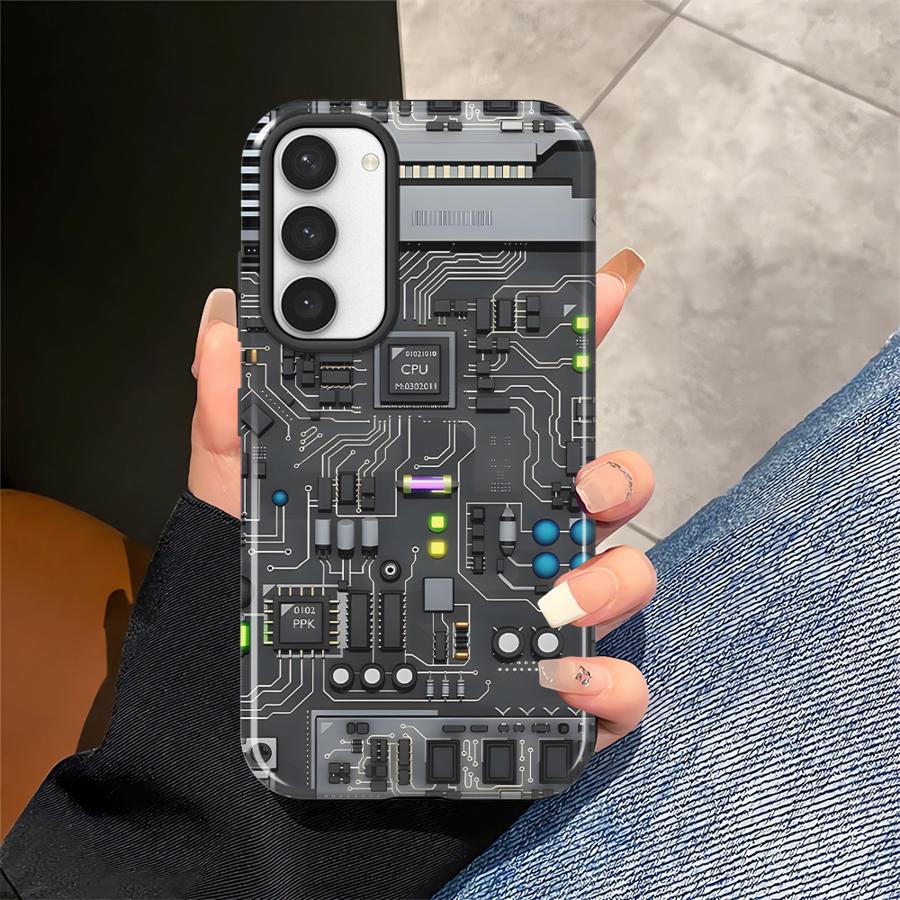 Capa Protetora Roxa para Celul - Gaming Console Logo avaliação e preço