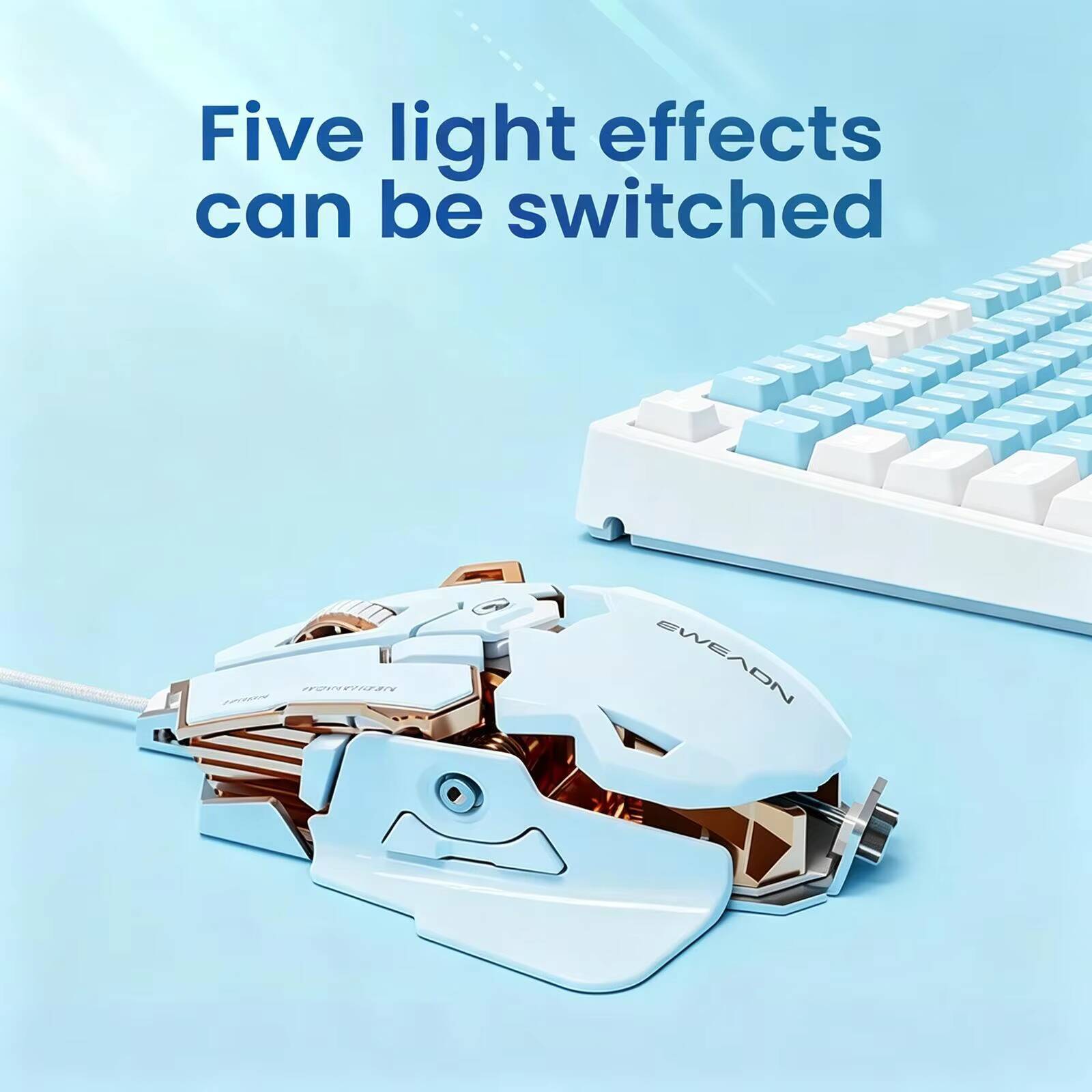 Mouse Gamer G5 com Fio, Metáli - Gaming Console G5 avaliação e preço