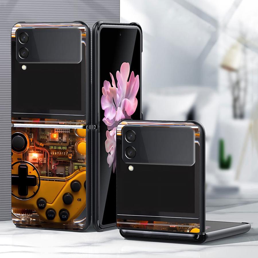 Capa para Samsung Galaxy Z Fli - Gaming Console Logo avaliação e preço