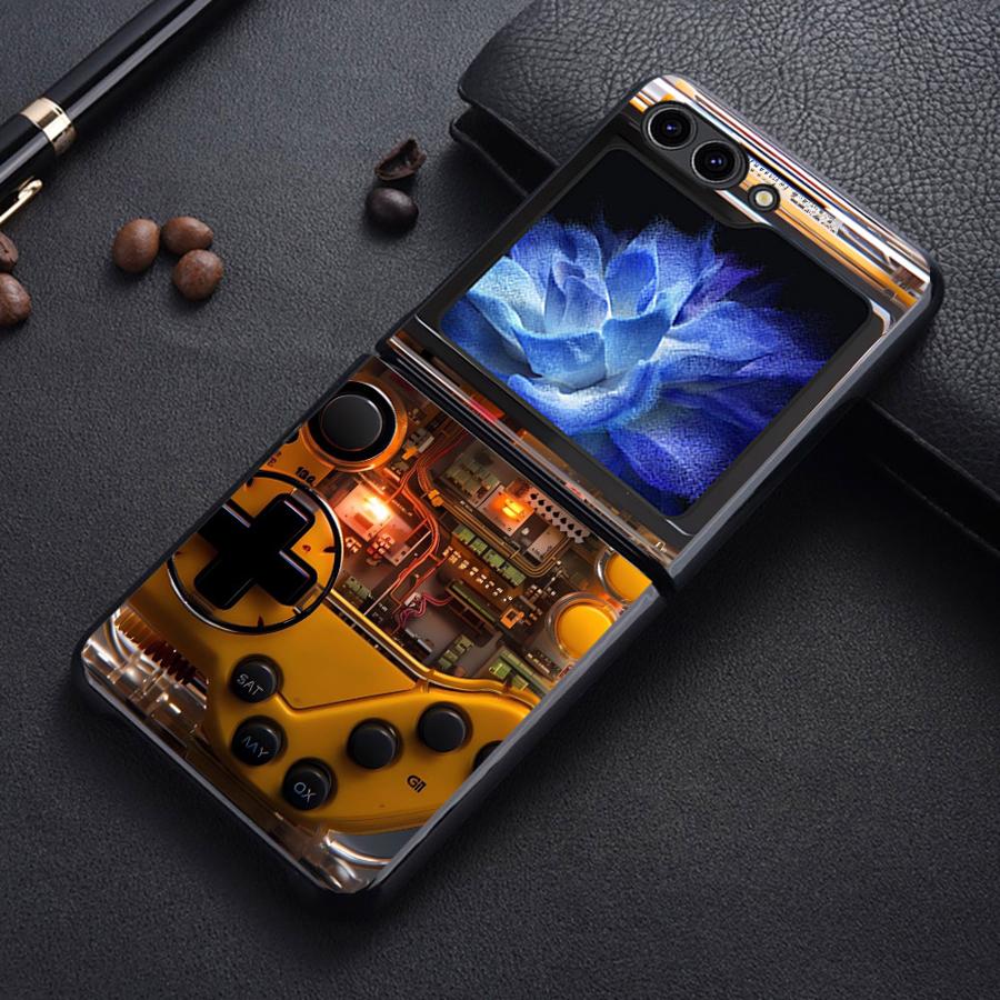 Capa para Samsung Galaxy Z Fli - Gaming Console Logo avaliação e preço